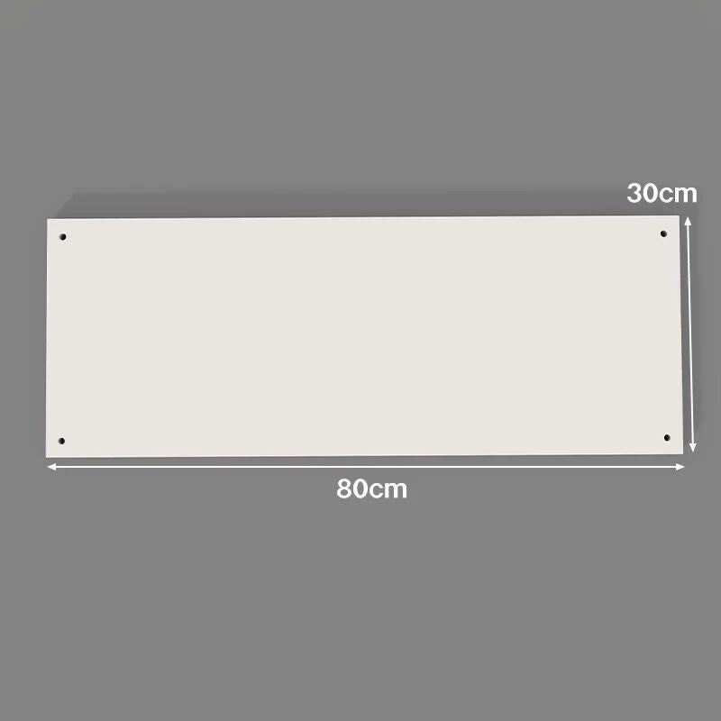 Heavy-Duty Square Mounting Cover Plate with Four Corner Fastener Holes
