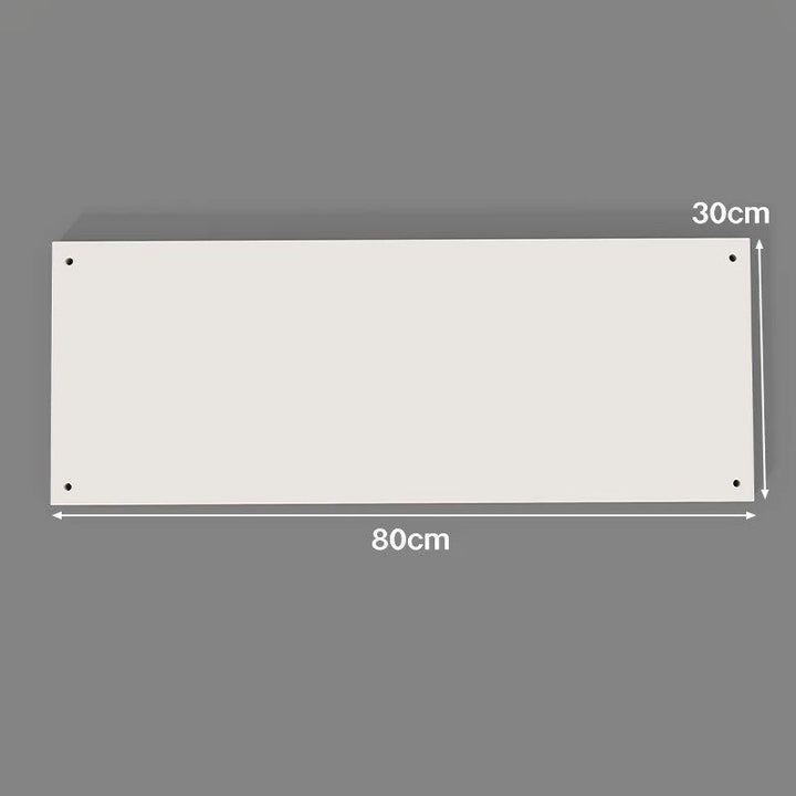 Heavy-Duty Square Mounting Cover Plate with Four Corner Fastener Holes