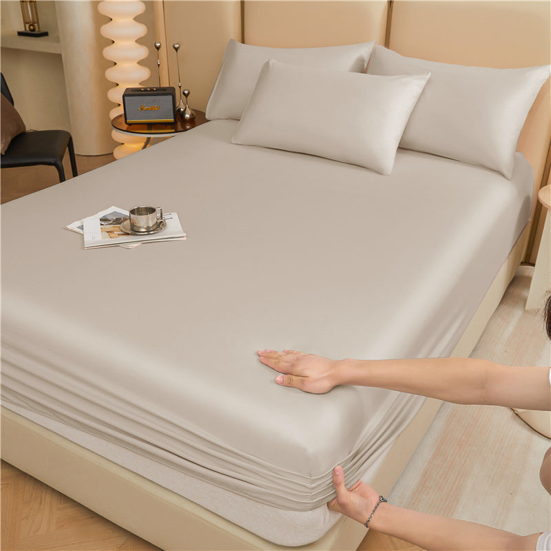 Soft Cotton Fitted Sheet Set