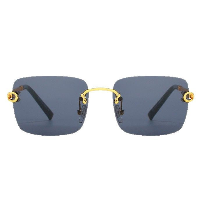 Women's square sunglasses with luxurious, gold-accented frame and protective lenses Stornfield