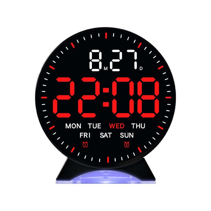 Digital alarm clock with intelligent LED display and multifunctional features Stornfield