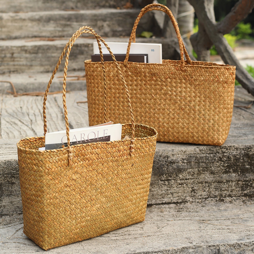 Extra-Large Handwoven Tote Bag Stornfield