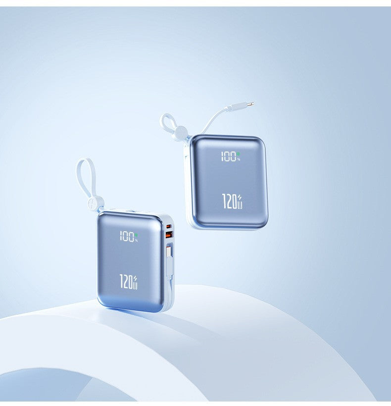 Compact power bank with state-of-the-art quick charging function and digital display Stornfield