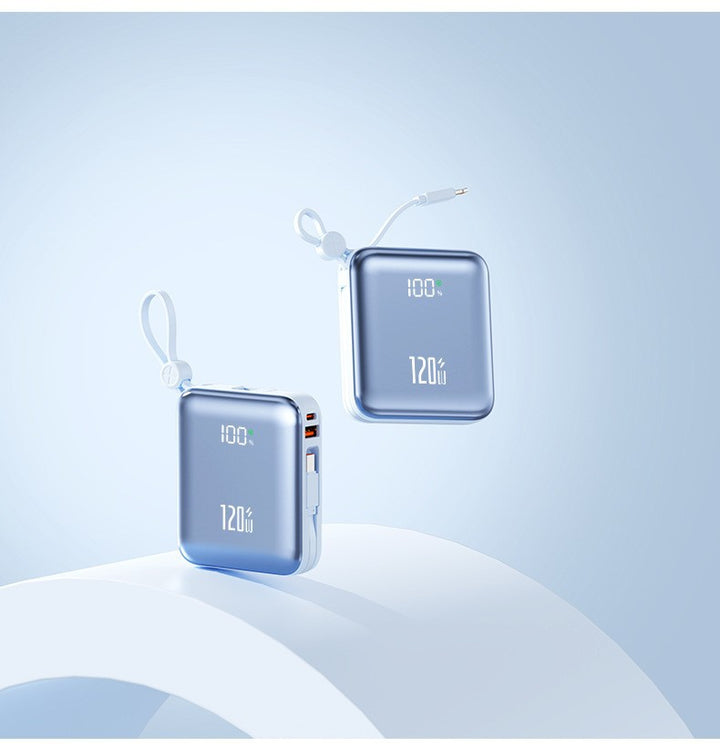 Compact power bank with state-of-the-art quick charging function and digital display Stornfield
