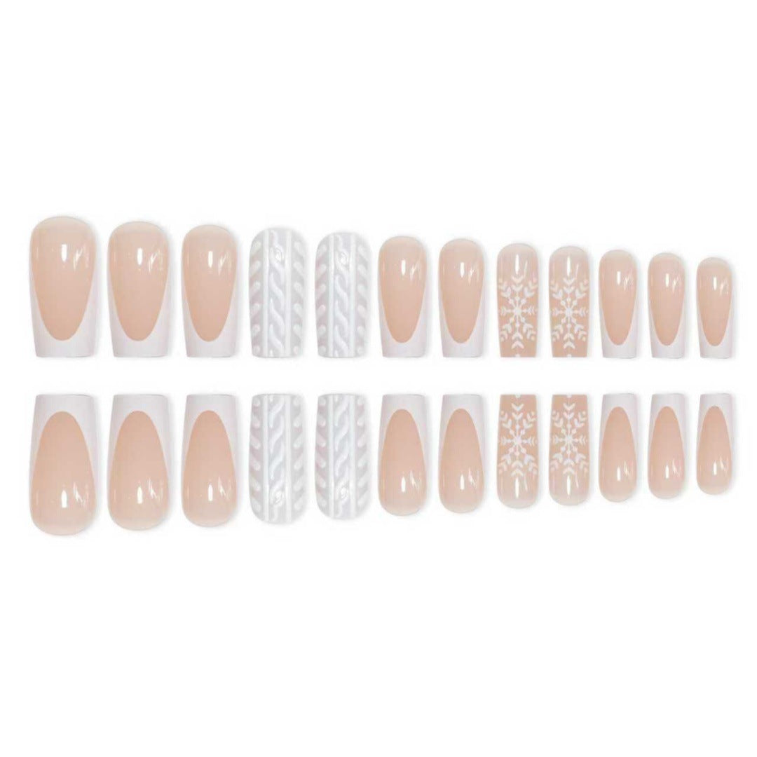 Seasonal French Tip Nail Art Set Stornfield