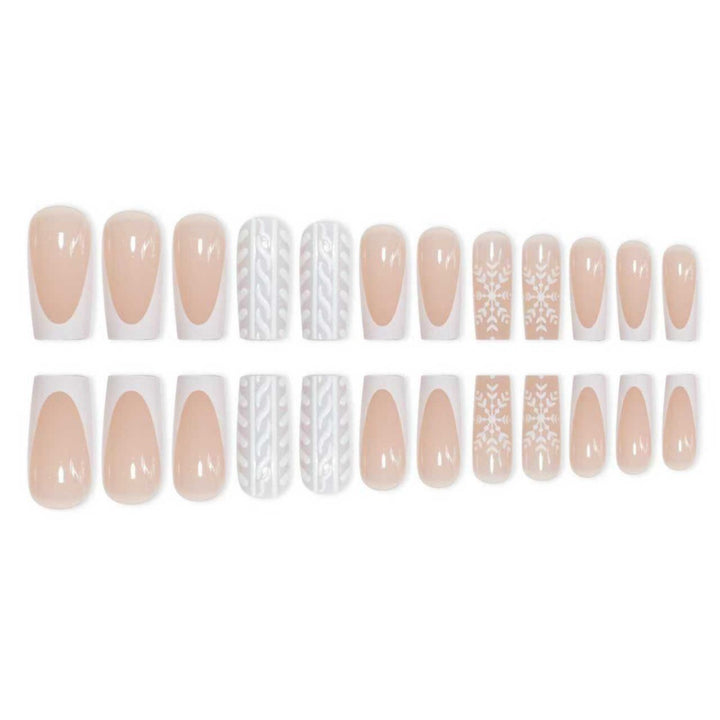 Seasonal French Tip Nail Art Set Stornfield