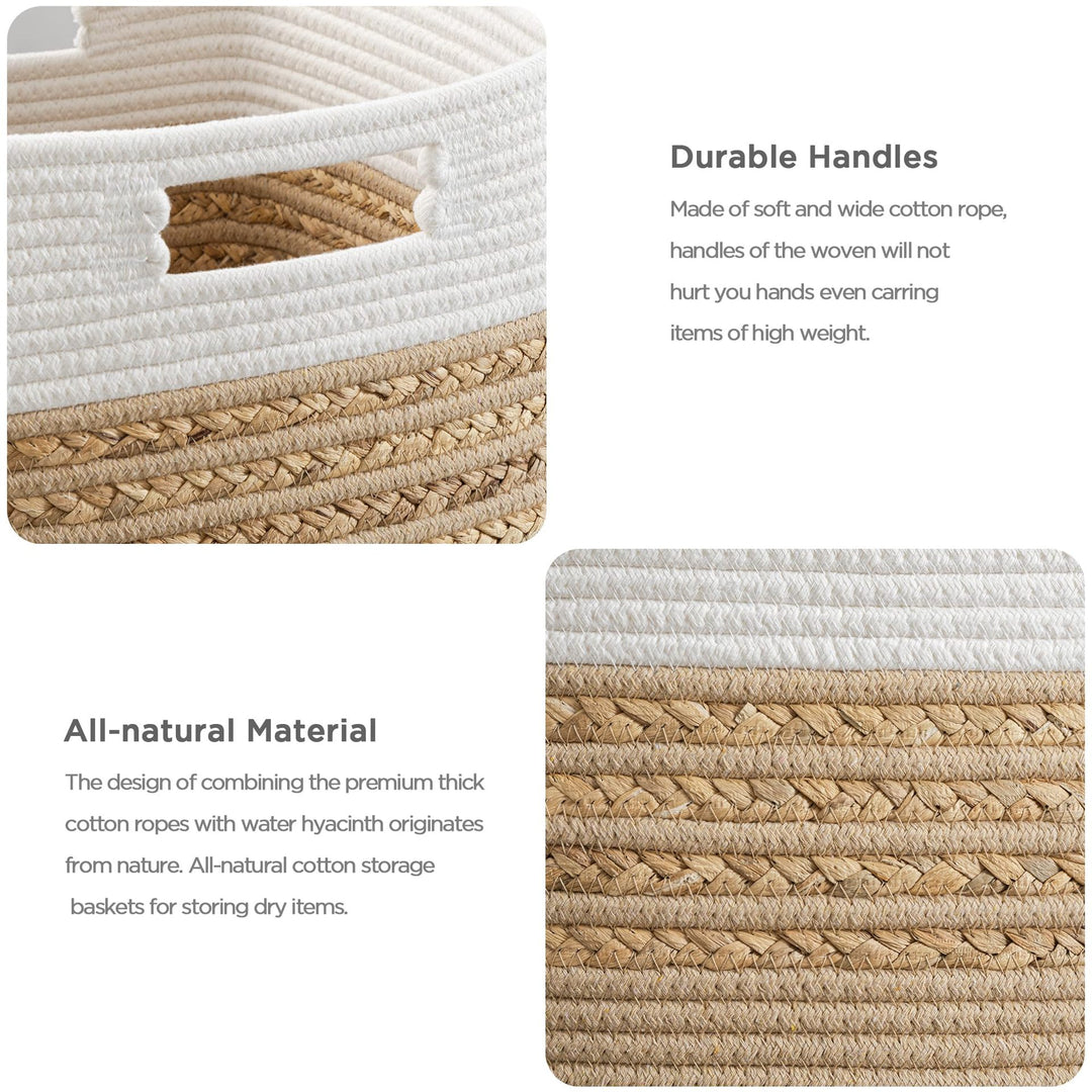 Functional storage basket with carrying handles Stornfield