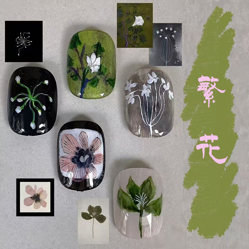 Playful Artistic Nail Art Design Set Stornfield