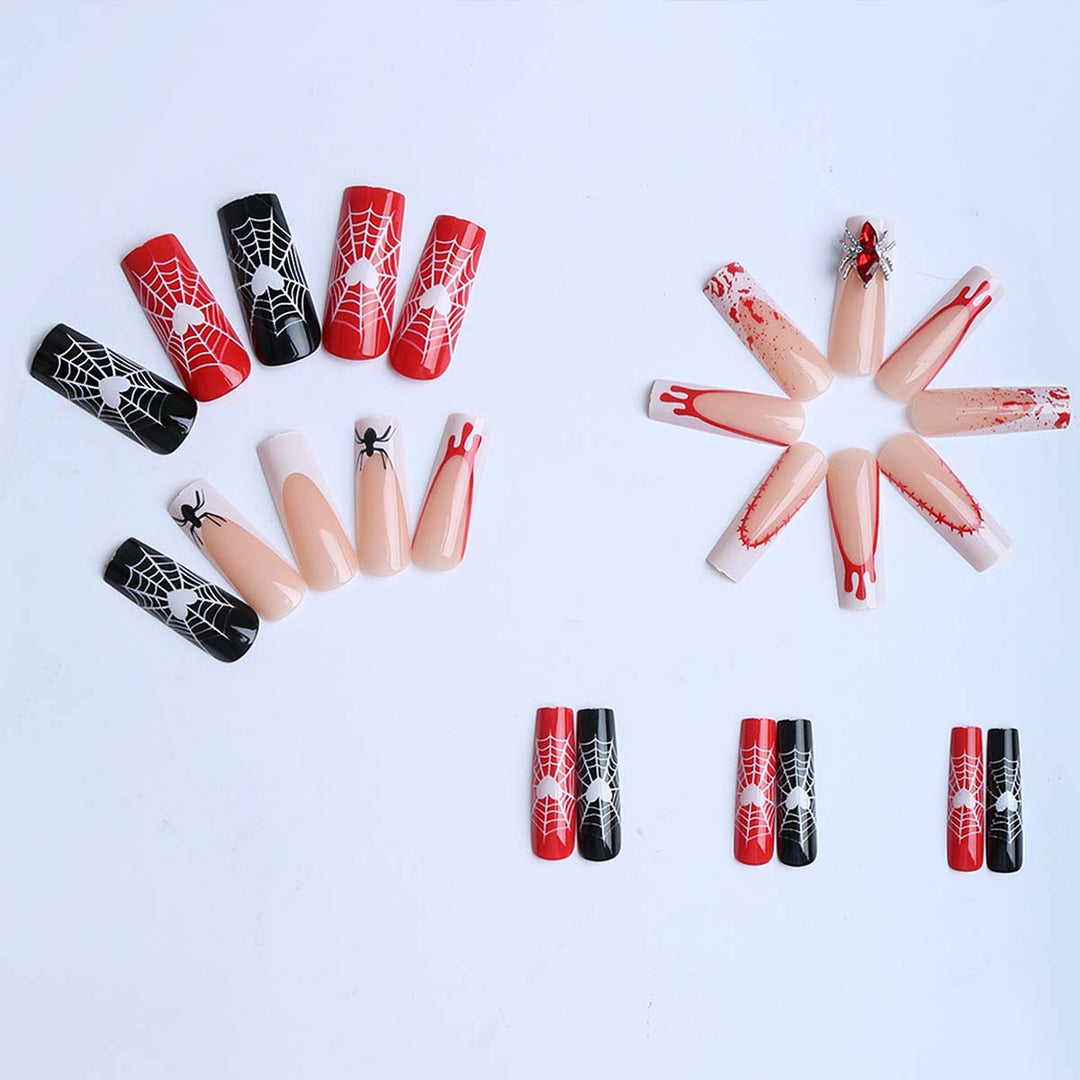 Creative Halloween-themed nail art Stornfield