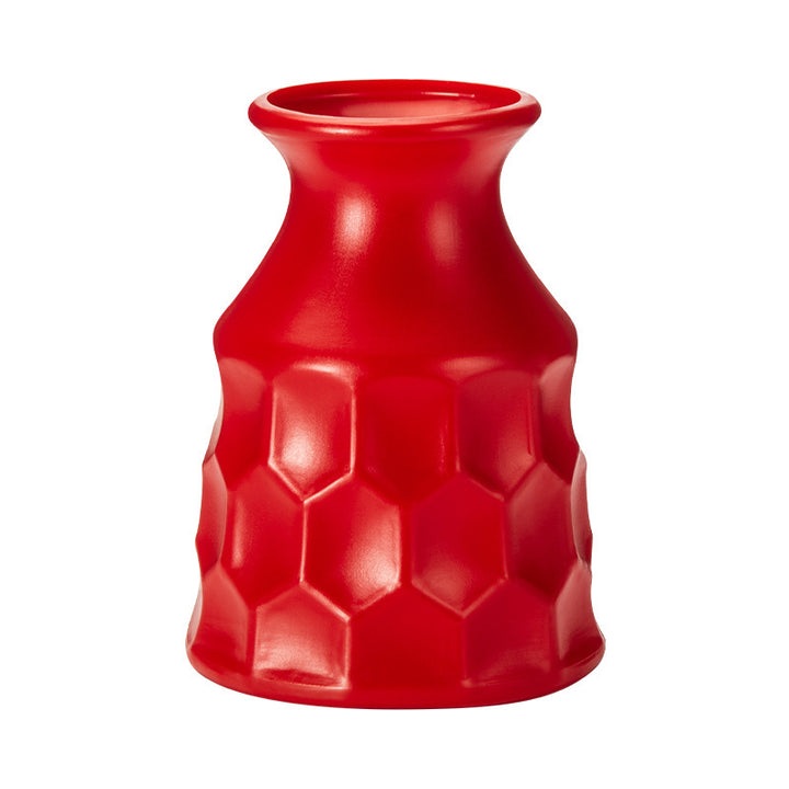 Artistic Hexagon Textured Vase Stornfeild
