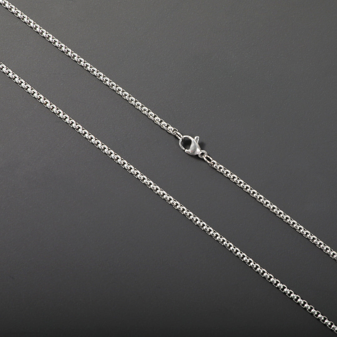 Sleek Stainless Steel Chain Necklace Stornfield