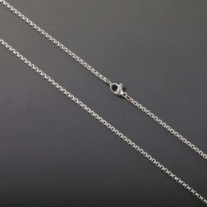 Sleek Stainless Steel Chain Necklace Stornfield