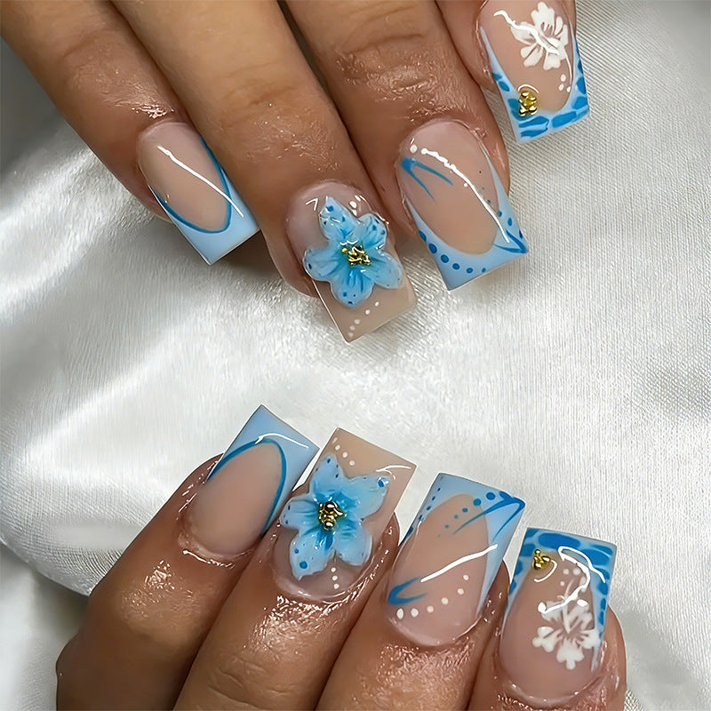 Exquisite Art Nails with Creative Flower Designs Stornfield