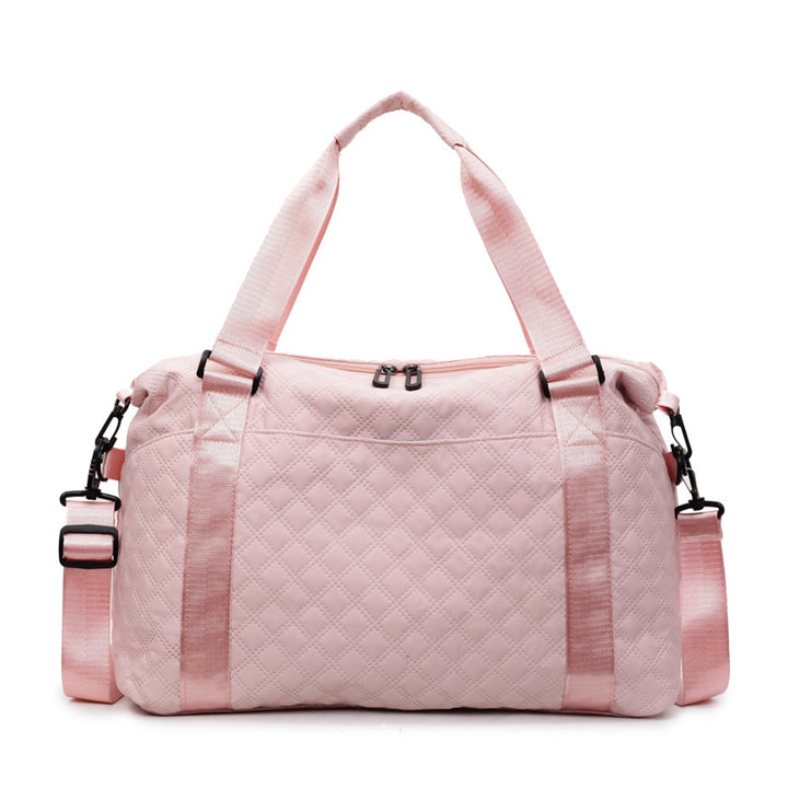 Quilted Fabric Travel Duffle Bag Stornfield