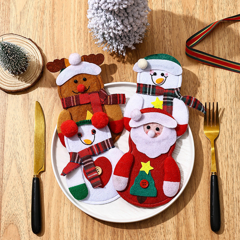 Funny Snowman Cutlery Holder Stornfield