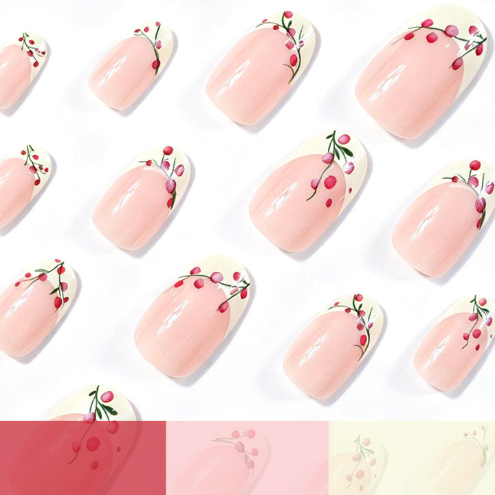 Floral-Themed Nail Art Extensions Stornfield
