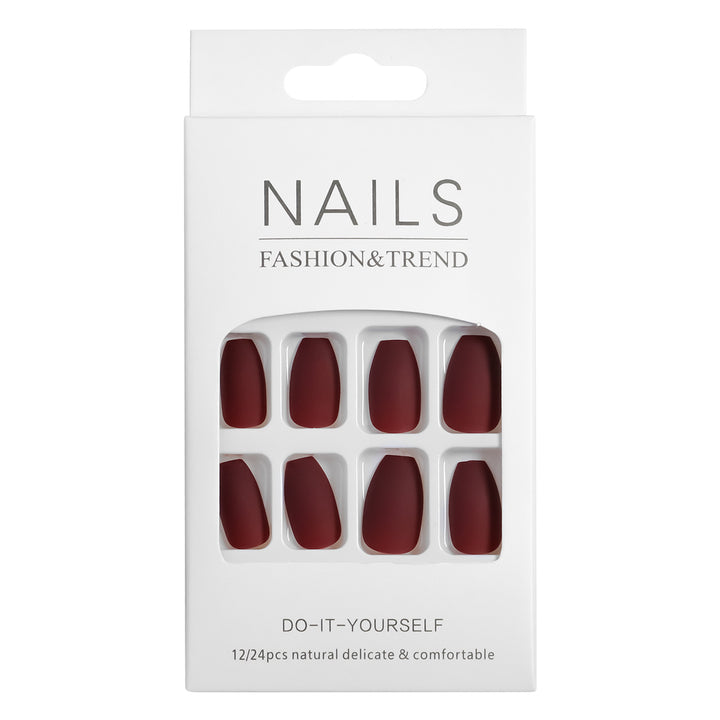 Artistic Matte Press-On Nail Tips Stornfield