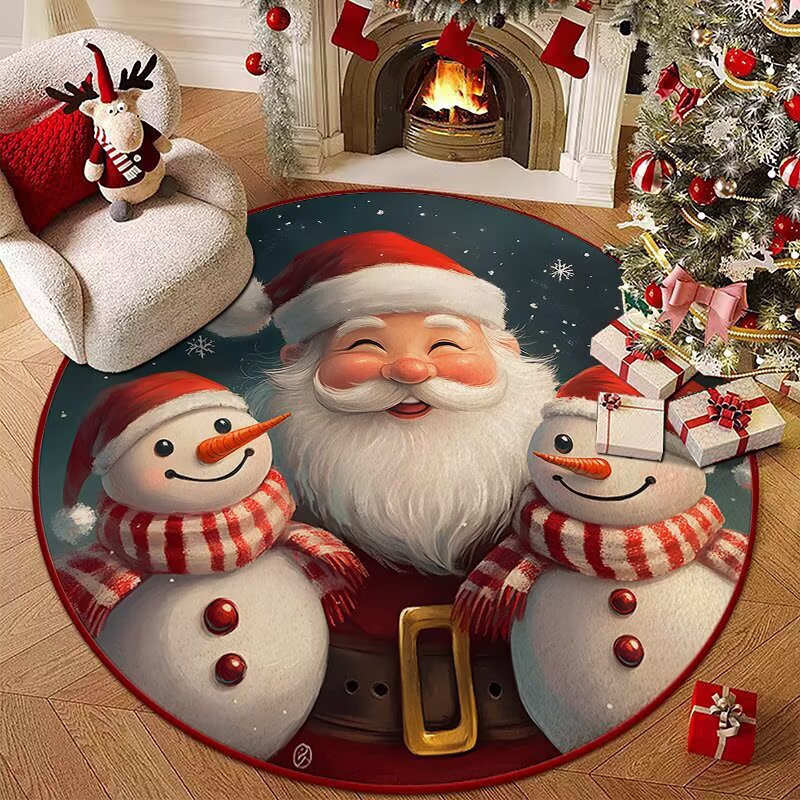 Whimsical Round Area Rug