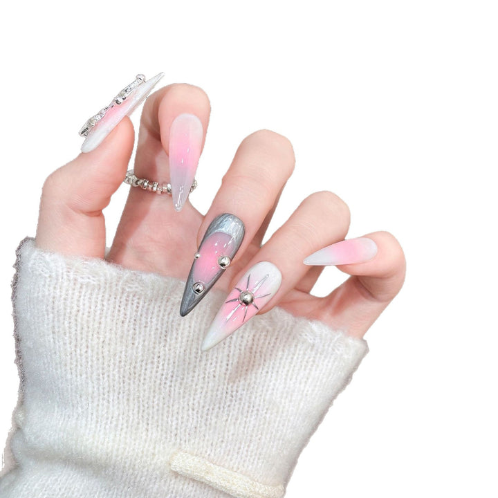 Glamorous Stiletto Press-On Nail Art Set