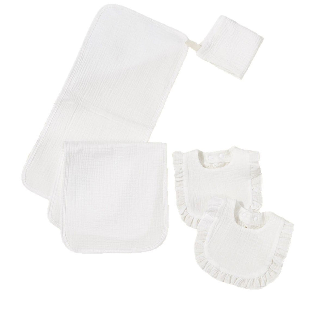 Soft Muslin Baby Bib and Changing Pad Set Stornfield