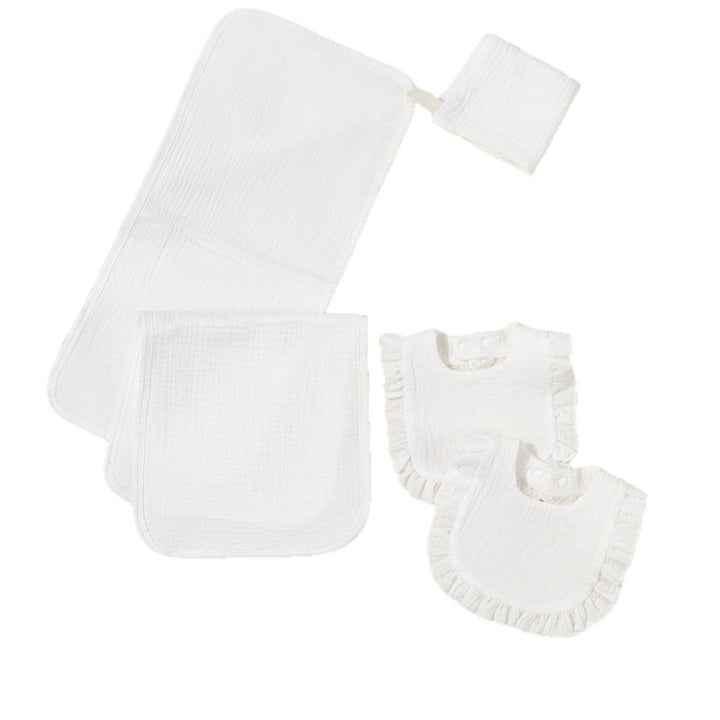 Soft Muslin Baby Bib and Changing Pad Set Stornfield