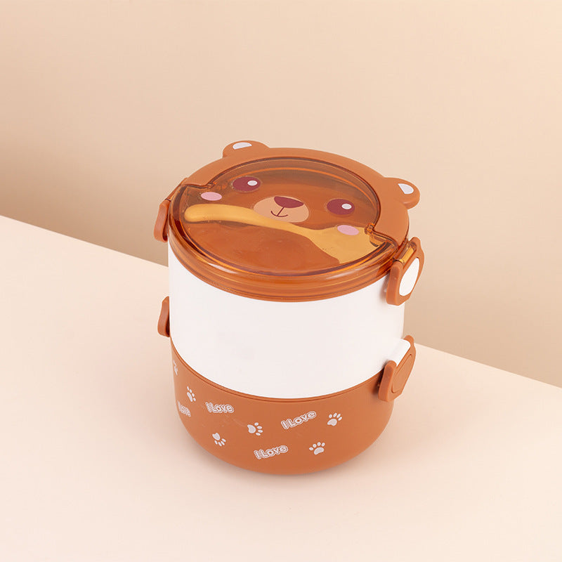 Cute Panda-Themed Food Storage Container