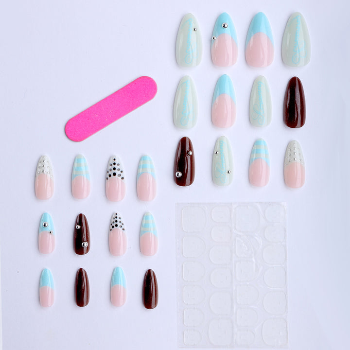 Artistic Detailed Nail Art Tips Set Stornfield