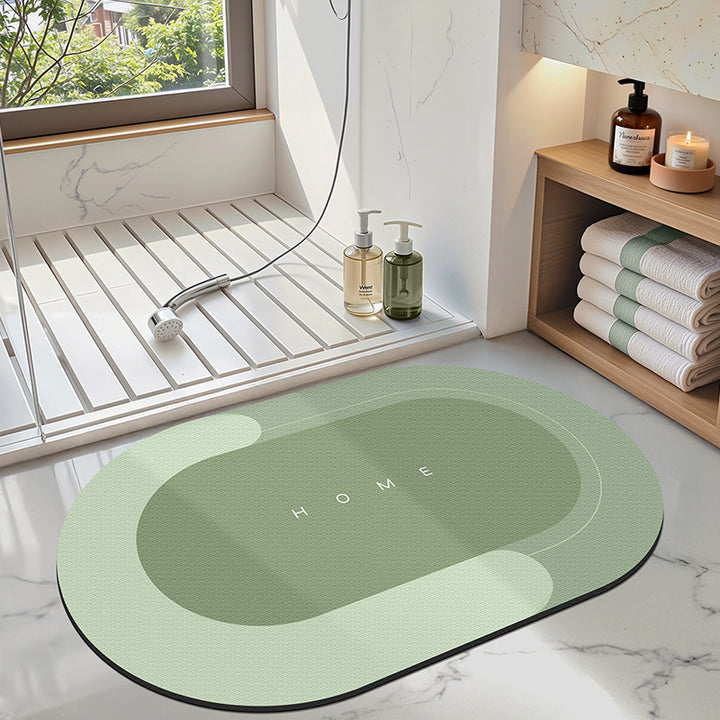 Modern Abstract Bathroom Mat