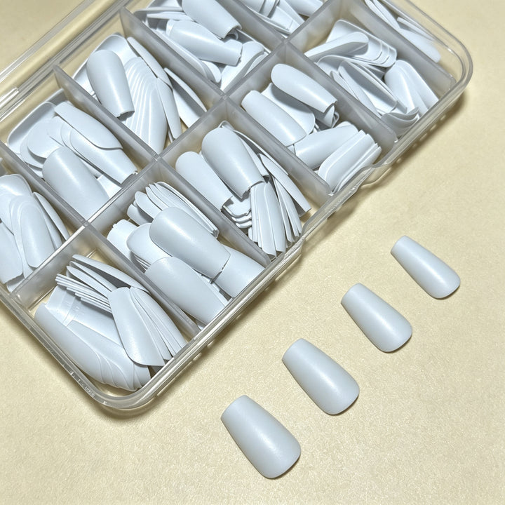 Premium White Press-On Nail Tips Stornfield