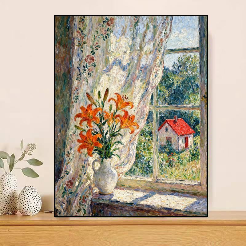 Vintage Floral Canvas Art Print Stornfield
