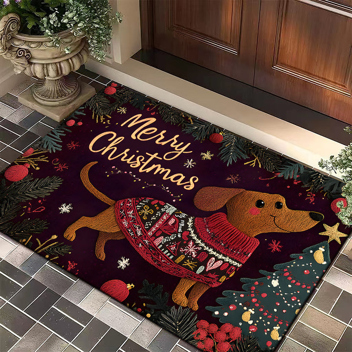 Decorative Christmas-Themed Entrance Mat Stornfield