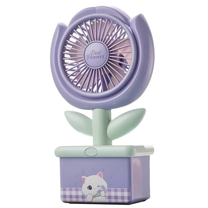 Ladies decorative mini table fan Stornfield