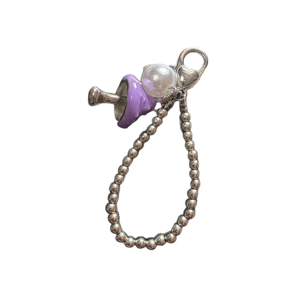 Decorative Mushroom Charm Keychain Stornfield