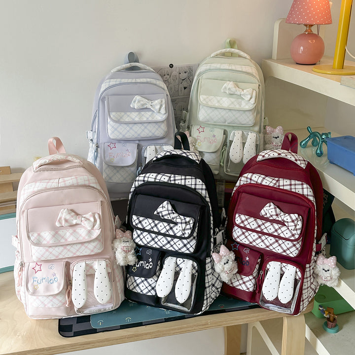Playful Bunny Ear Backpack Stornfield