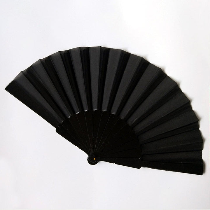 Ladies elegant hand fan made of high-quality paper and natural materials Stornfield