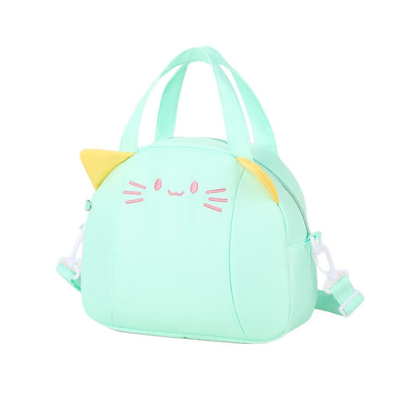 Cute Cat-Themed Insulated Lunch Bag Stornfield