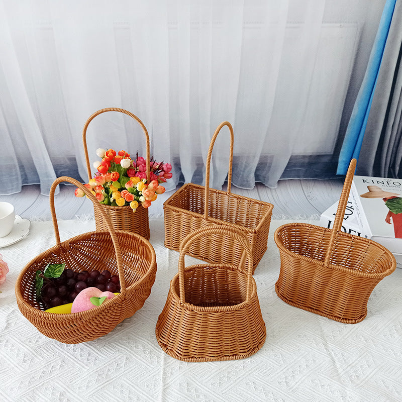 Handcrafted Natural Woven Storage Baskets Stornfield