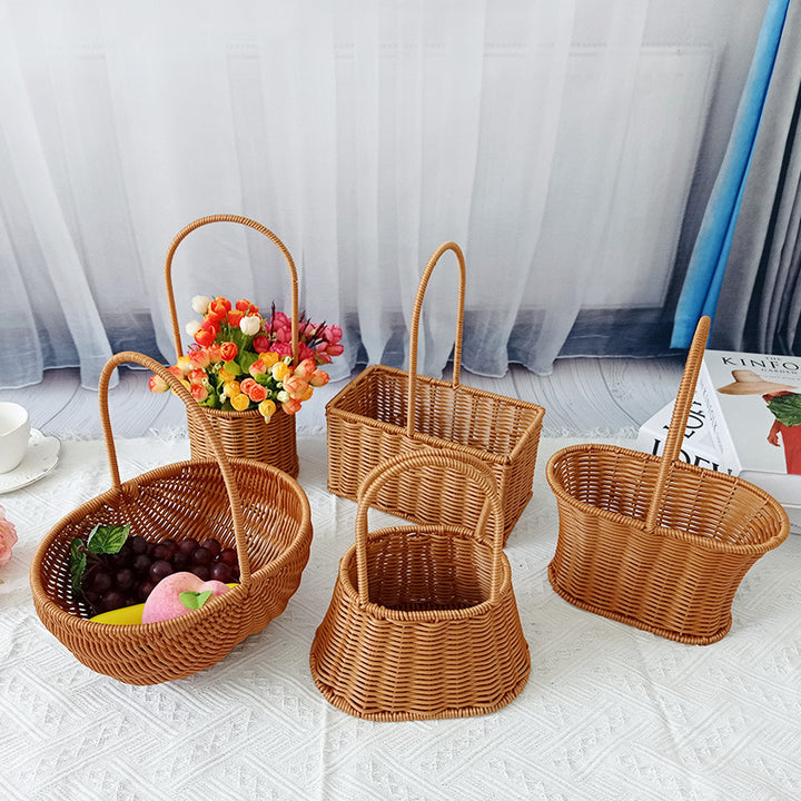 Handcrafted Natural Woven Storage Baskets Stornfield