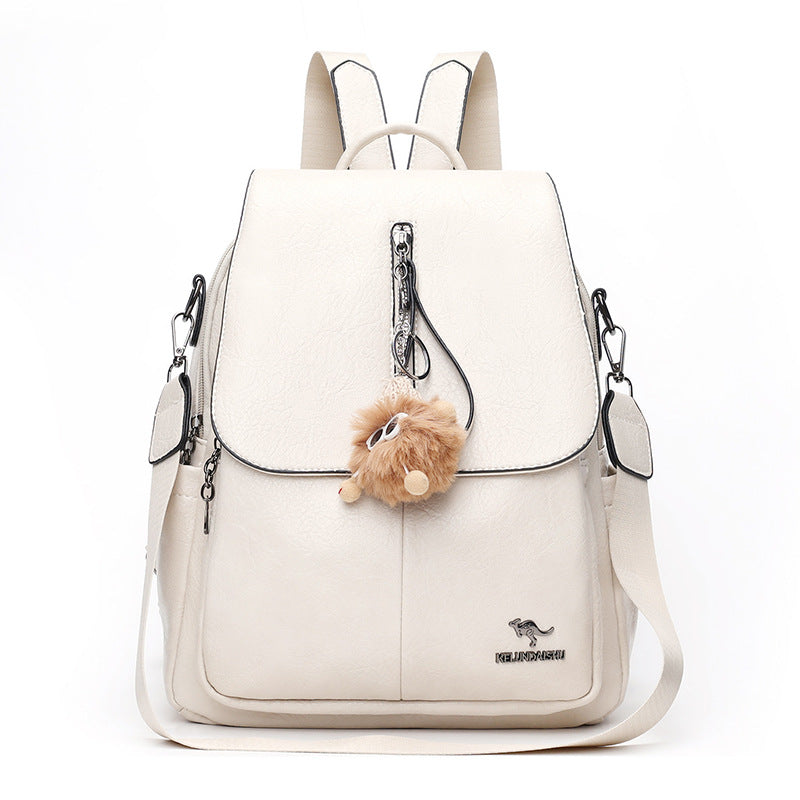 Stylish Multi-Function Leather Backpack Stornfield