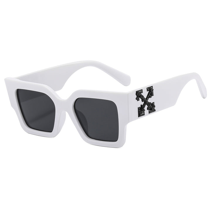 Women's Designer Sunglasses with striking geometric frame Stornfield