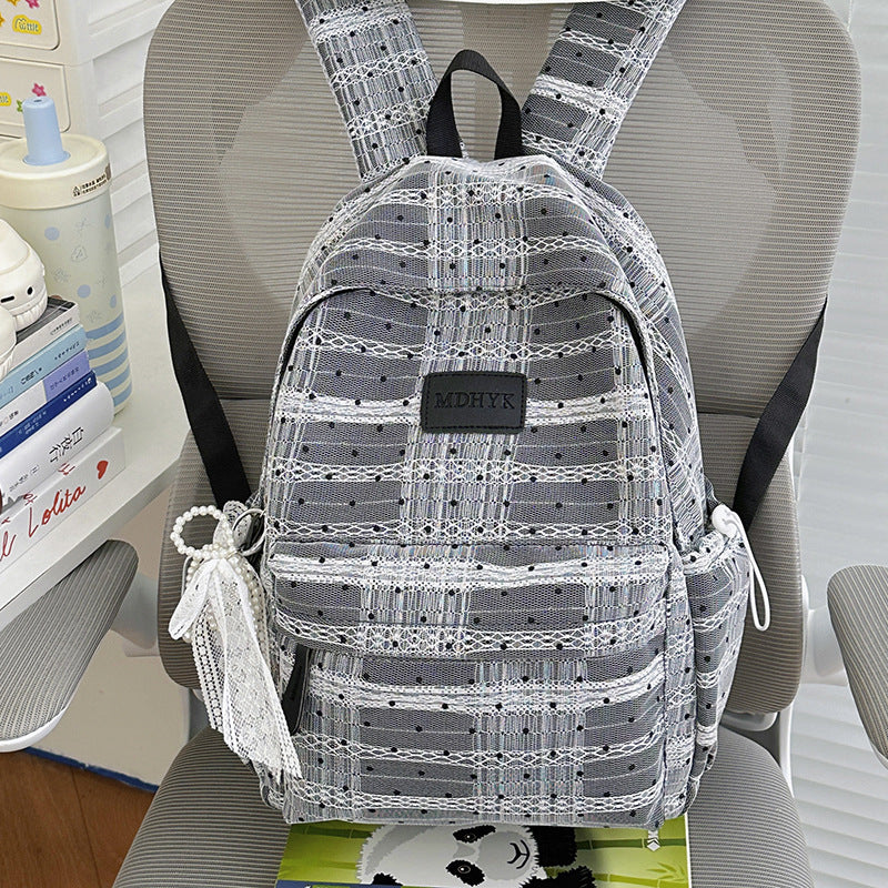 Compact Polka Dot Backpack Stornfield