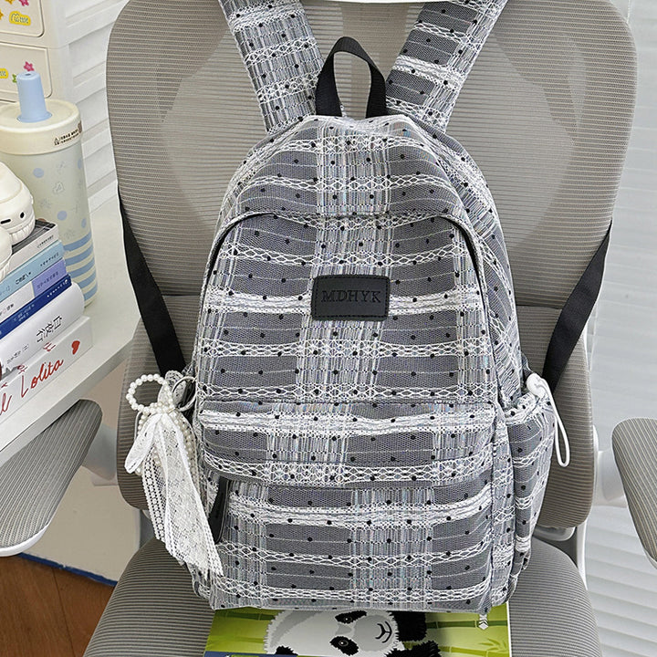 Compact Polka Dot Backpack Stornfield