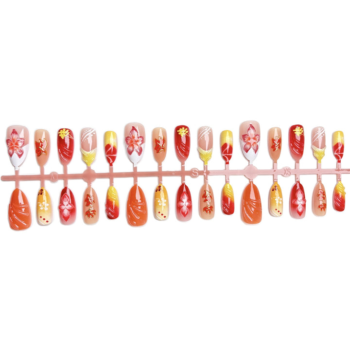 Decorative Press-On Nails