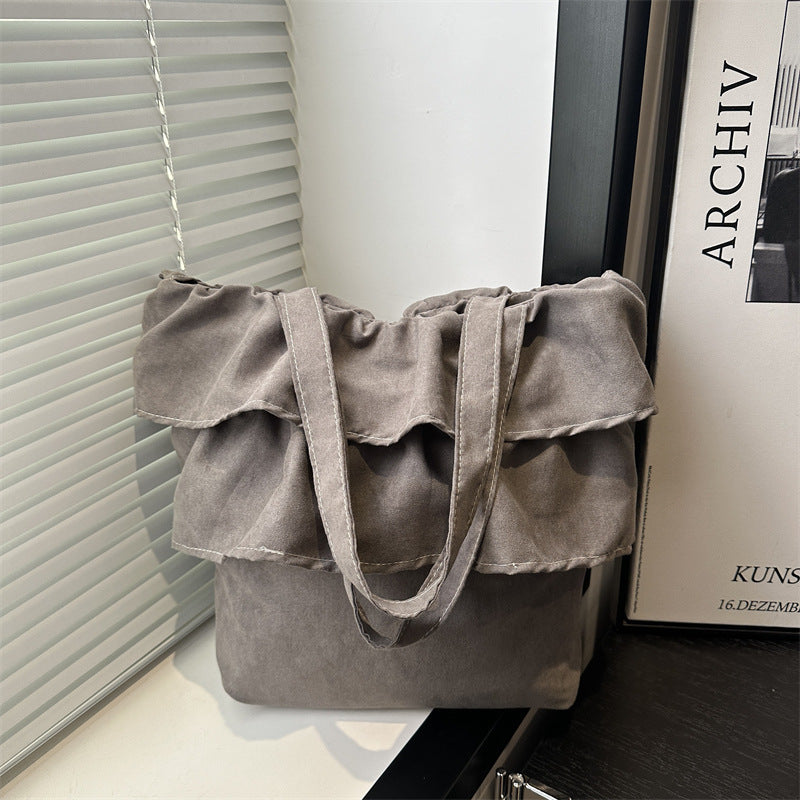 Chic Ruffled Tote Bag Stornfield