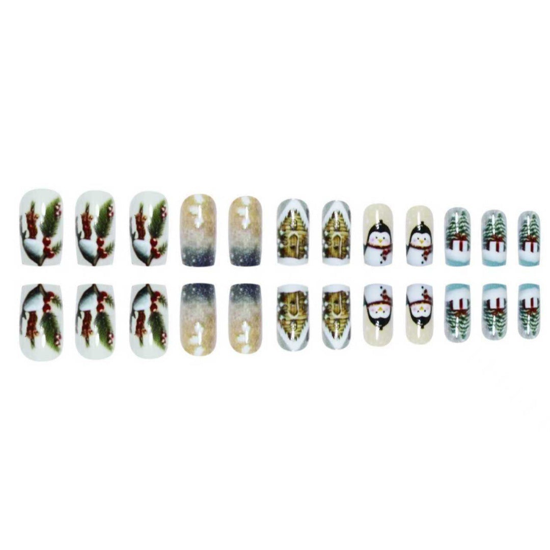 Winter-Themed Decorative Nail Art Stornfield