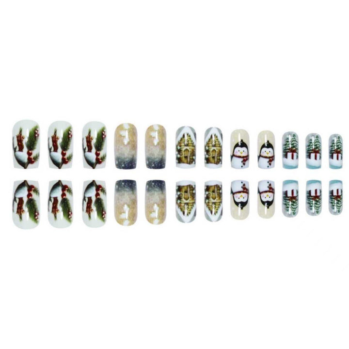 Winter-Themed Decorative Nail Art Stornfield
