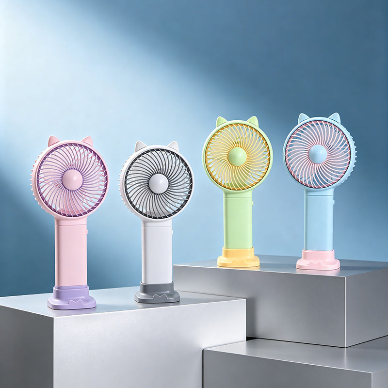 Portable hand fan with cute bear design Stornfield