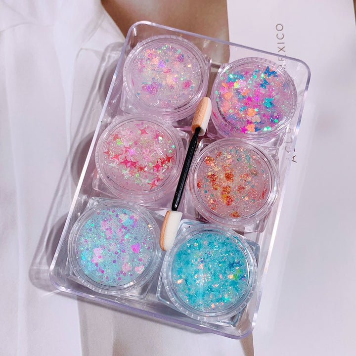 Cosmetic Glitter Flakes Set