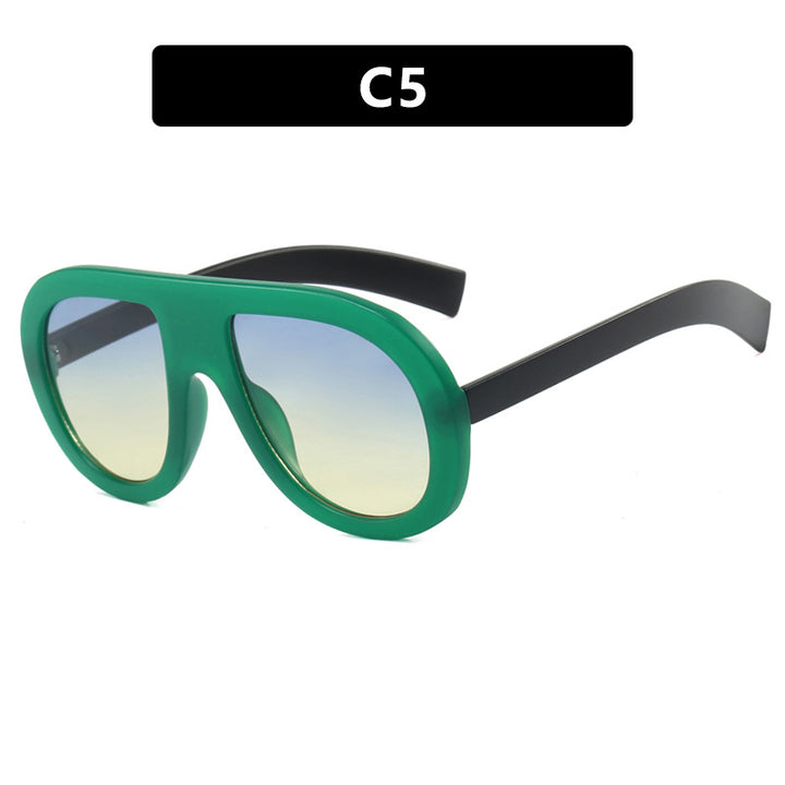 Ladies oversized sunglasses in futuristic design Stornfield