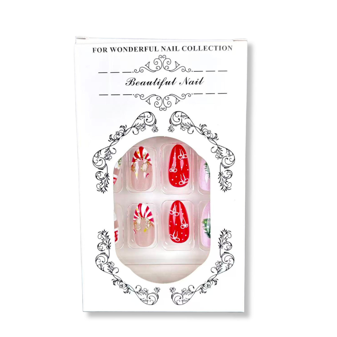 Creative Seasonal Decorative Press-On Nail Kit